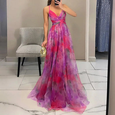 Alinna – Anmutig Fließendes Kleid