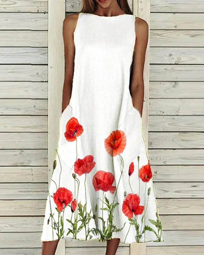 Syriel - Das florale Sommerkleid für feminine Leichtigkeit
