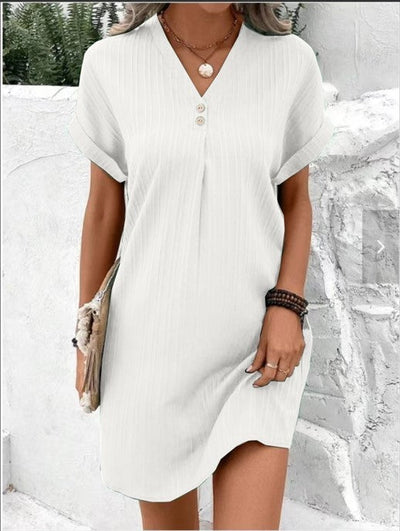 Tavina | Luftiges Freize Kleid