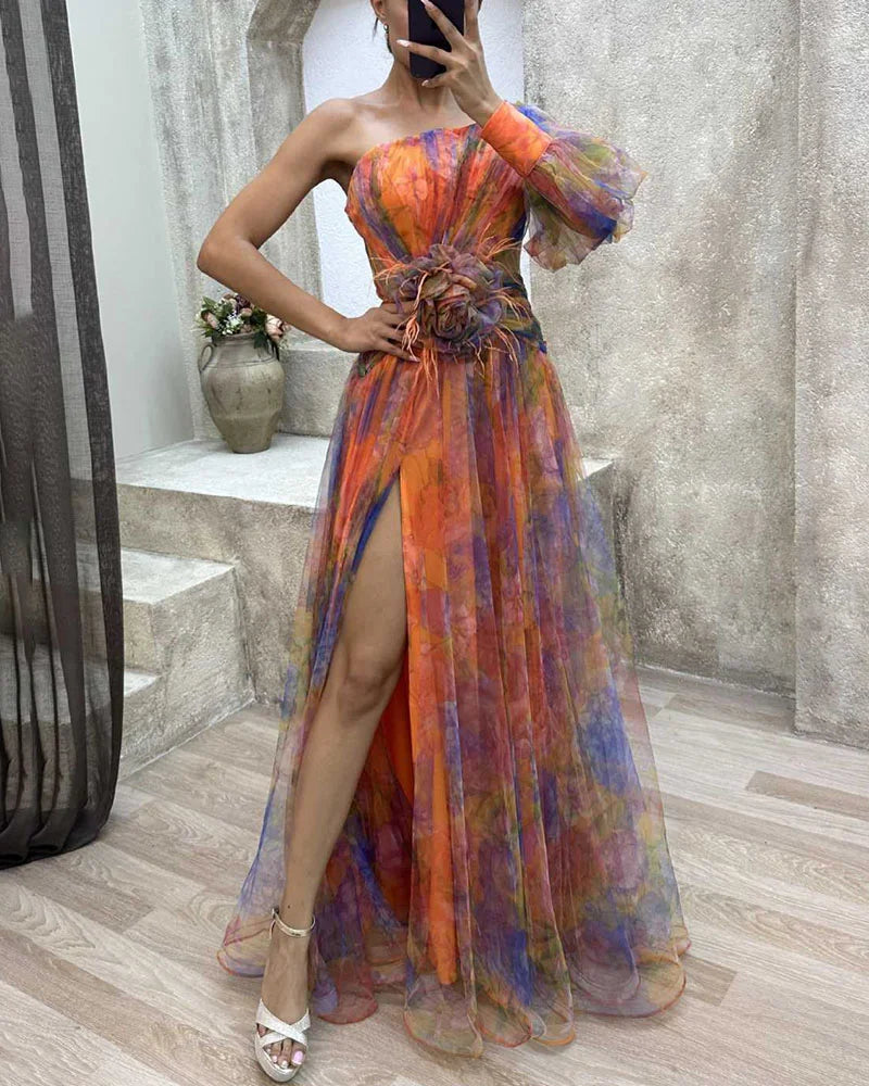 Adelinde™ – Damen Abendkleid mit Eleganter Spitze