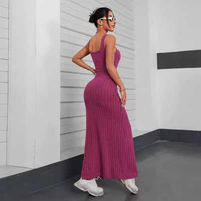 Brianna® | Ärmelloses, geripptes Kleid