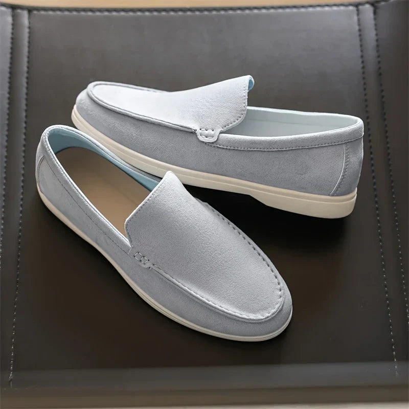 Suede Loafers
