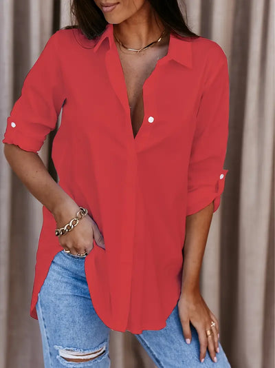 Collins - Elegante Damen-Knopfbluse