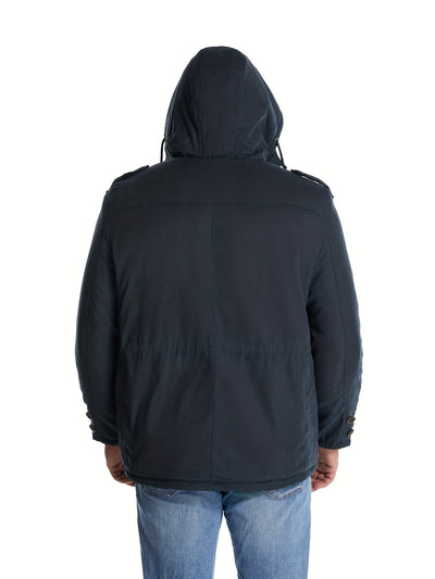 Warme Baumwoll-Cargo Mit Taschen Winterjacke Für Herren | Perfekt für Outdoor-Aktivitäten