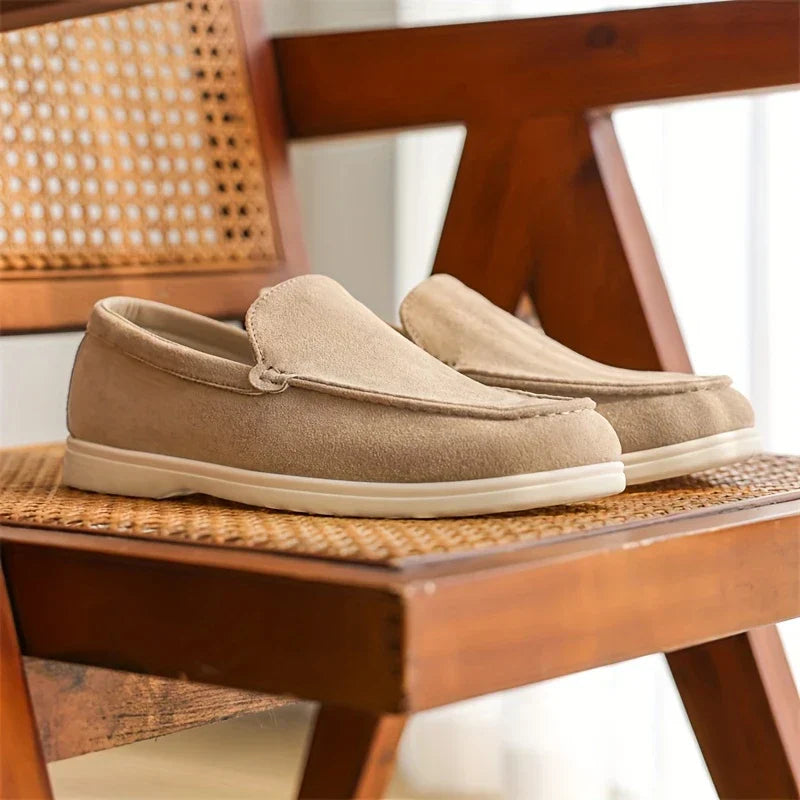Suede Loafers