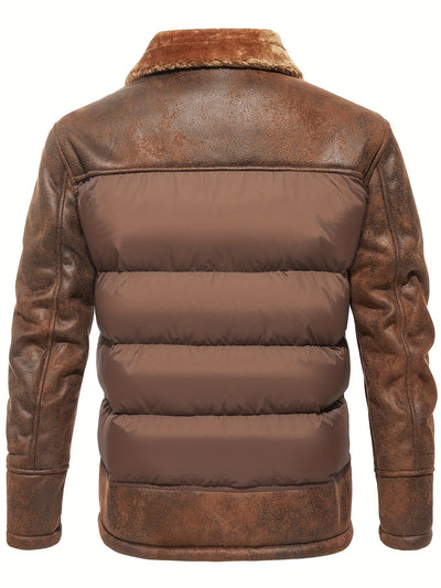 Warme Fleece Winter Jacke Für Herren | Ideal für Winter