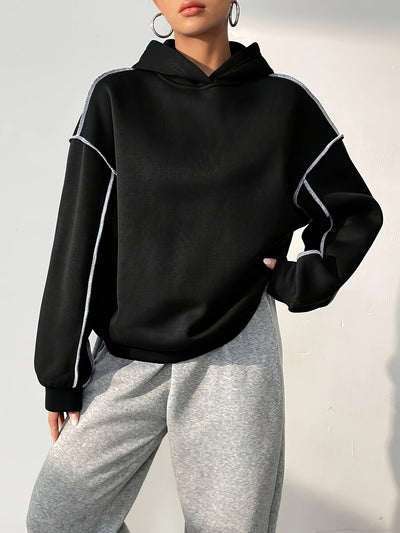 Stilvoller Vintage-Pullover-Hoody mit Kapuze für Women | Perfekt für lässige Tage