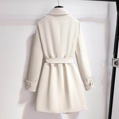 Trenchcoat Damen Klassisch Elegant | Knielang