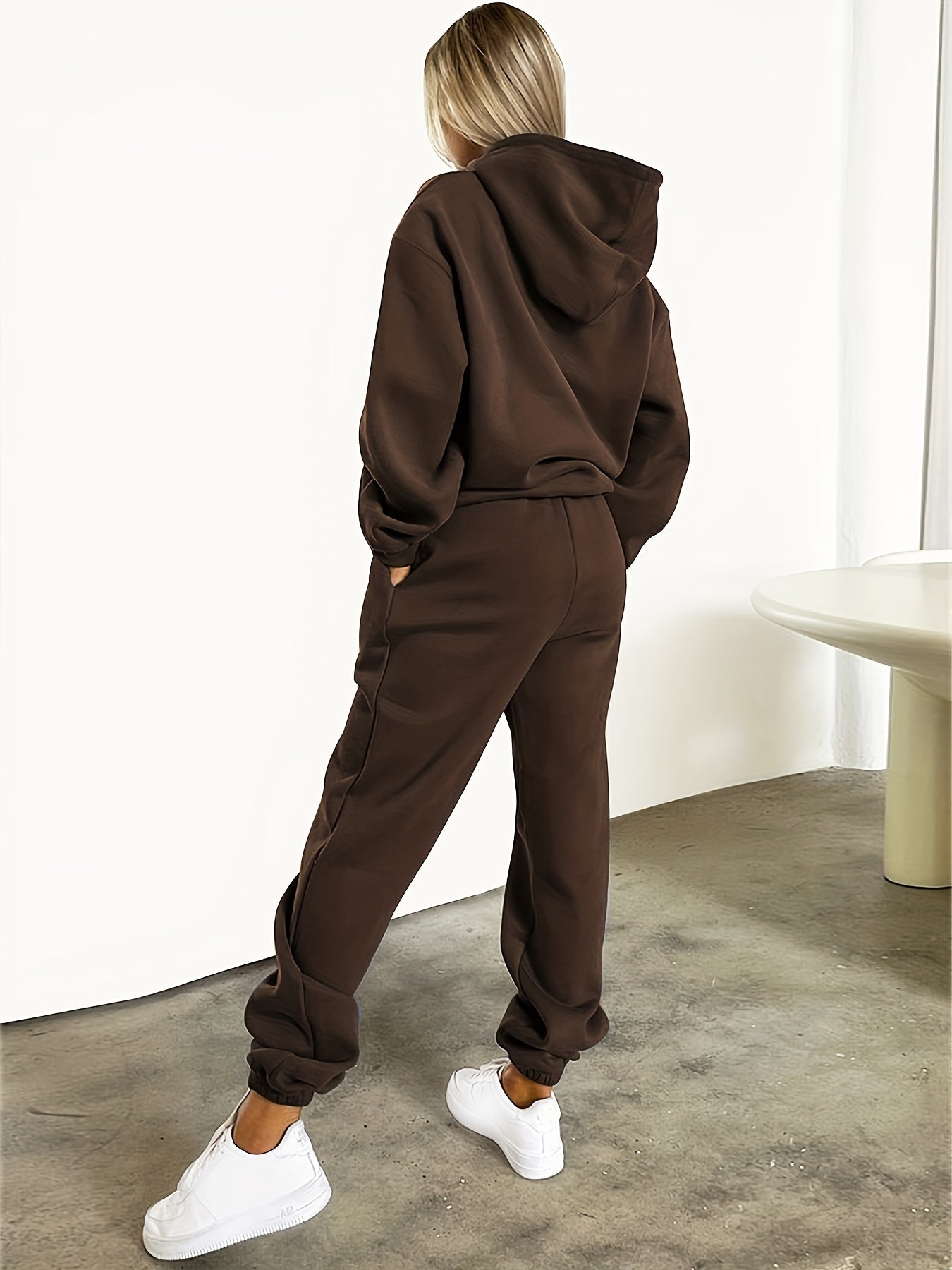 Stilvoller Trendiger Kapuzenpullover & Jogginghose Für Damen | Ideal für Herbst/Winter