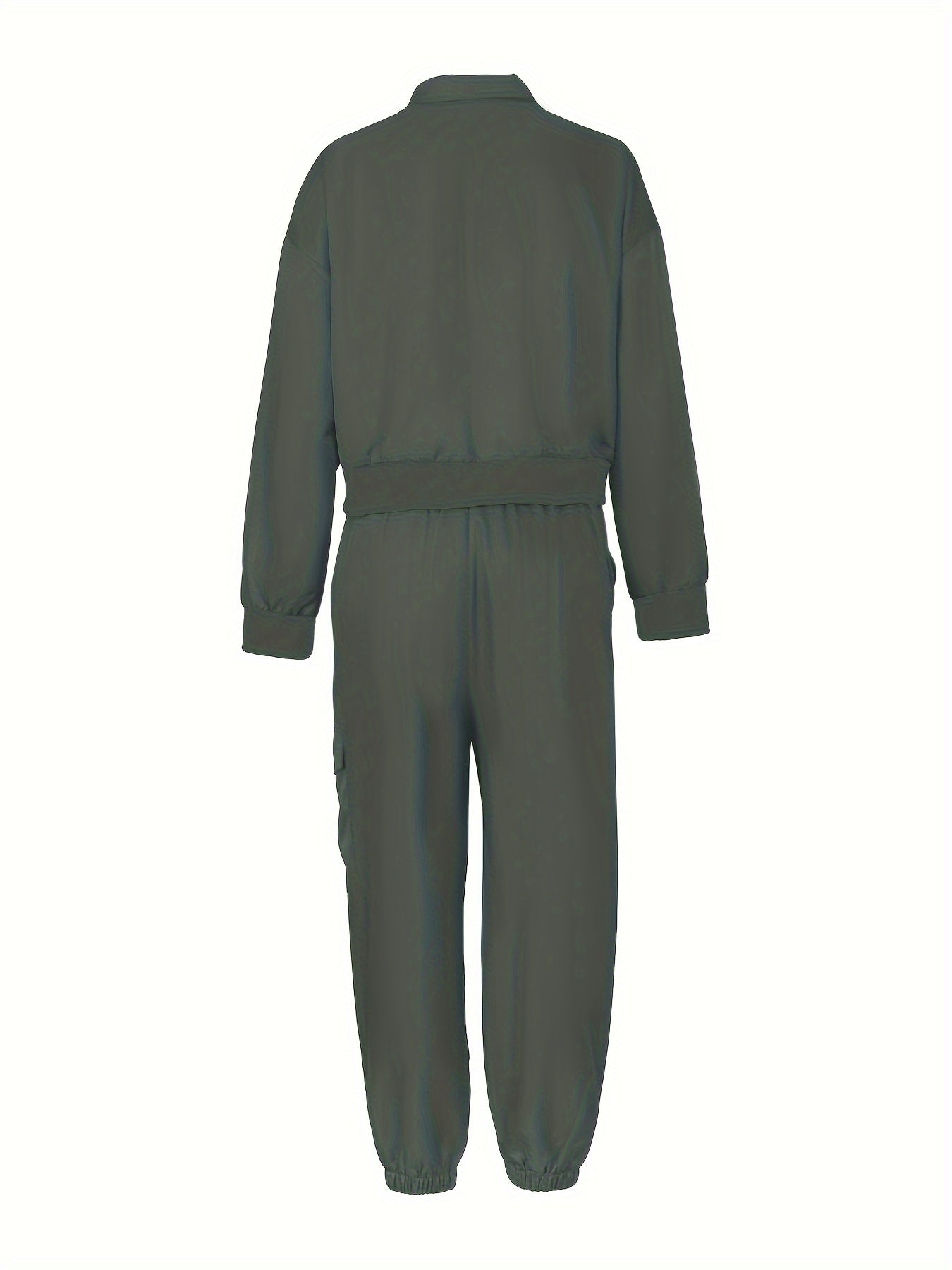 Stilvolle Jacke Mit Reißverschluss Pullover & Jogginghose Für Damen | Ideal für Herbst/Winter