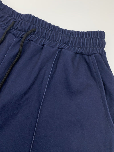 Casual Fleece Gefütterter Trainingsanzug Mit Rundhals Pullover Und Jogginghose Für Herren | Perfekt für lässige Tage