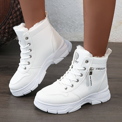 Stylische Casual-Winter-Sneaker für Damen mit Festlichem Touch | Ideal für Winter