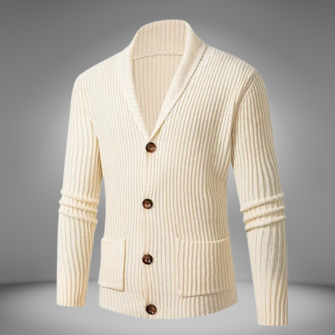 Strick-Cardigan mit Relaxed Fit für Herren
