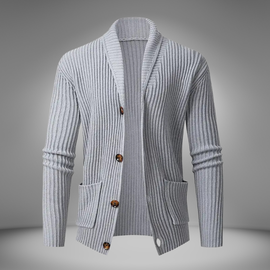 Strick-Cardigan mit Relaxed Fit für Herren