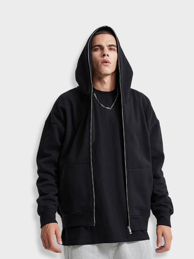 Warme Baumwolle Reißverschluss Hoodie Für Herren | Perfekt für Casual Days