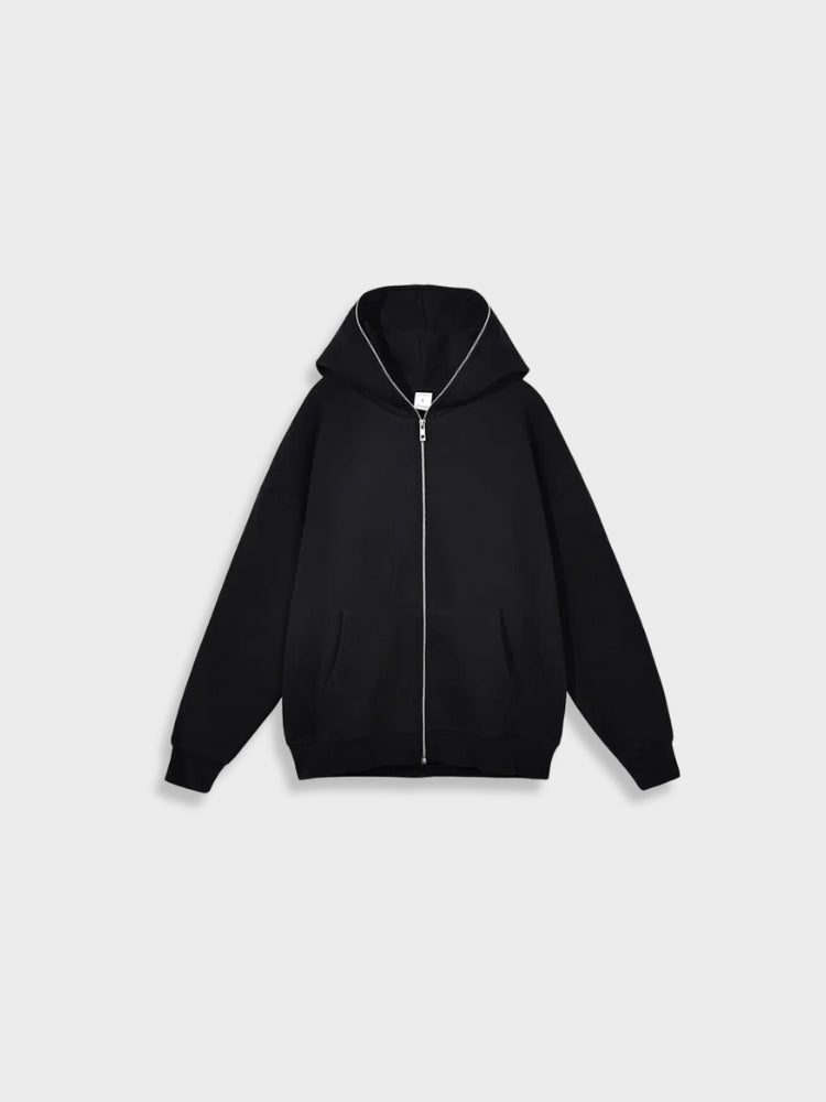 Warme Baumwolle Reißverschluss Hoodie Für Herren | Perfekt für Casual Days