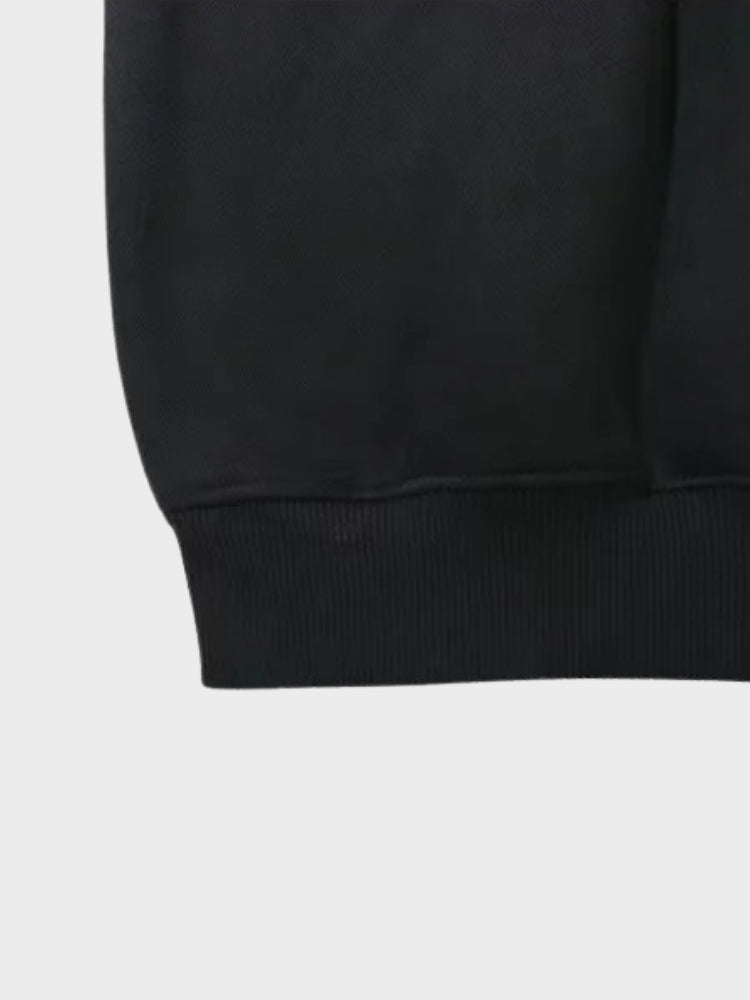 Vintage Dicker Hoodie Mit 3D Heiligen Druck Für Herren | Perfekt für Lässige Tage