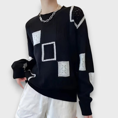 Avenna – Pullover mit grafischem Muster