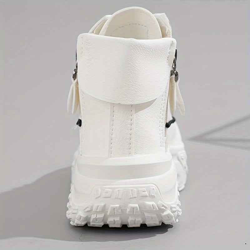Lässige High-Top Plateau-Sneaker für Damen | Perfekt für lässige Tage
