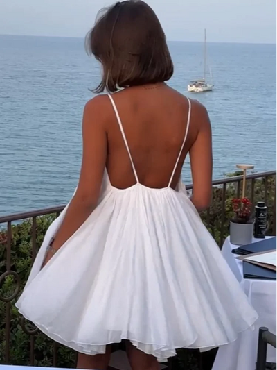 Aurezen Plissee-Kleid – Luftig. Feminin. Sommerleicht.