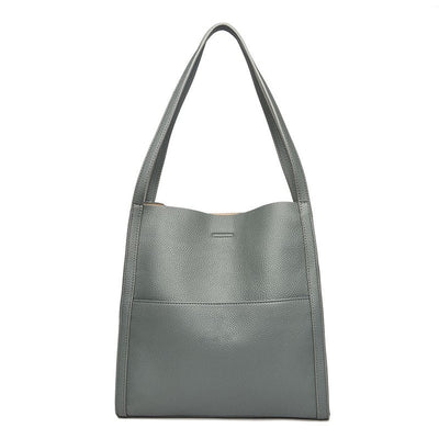 Vegane Leder Umhängetasche mit großem Stauraum und elegantem Design