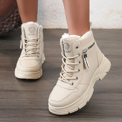 Stylische Casual-Winter-Sneaker für Damen mit Festlichem Touch | Ideal für Winter