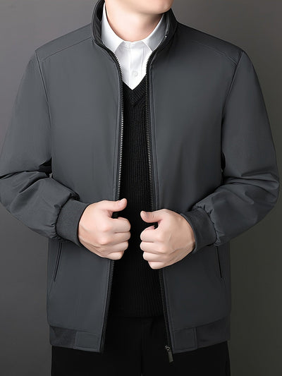Casual Reißverschluss Vorderseite Winter Jacke Für Herren | Perfekt für Outdoor-Aktivitäten