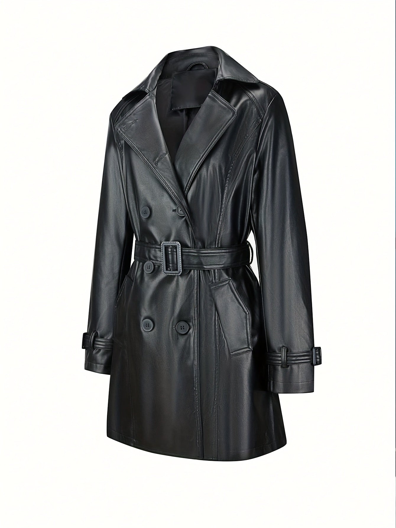 Stilvoller mittellanger Trenchcoat mit Gürtel-Design für Damen | Ideal für jede Saison
