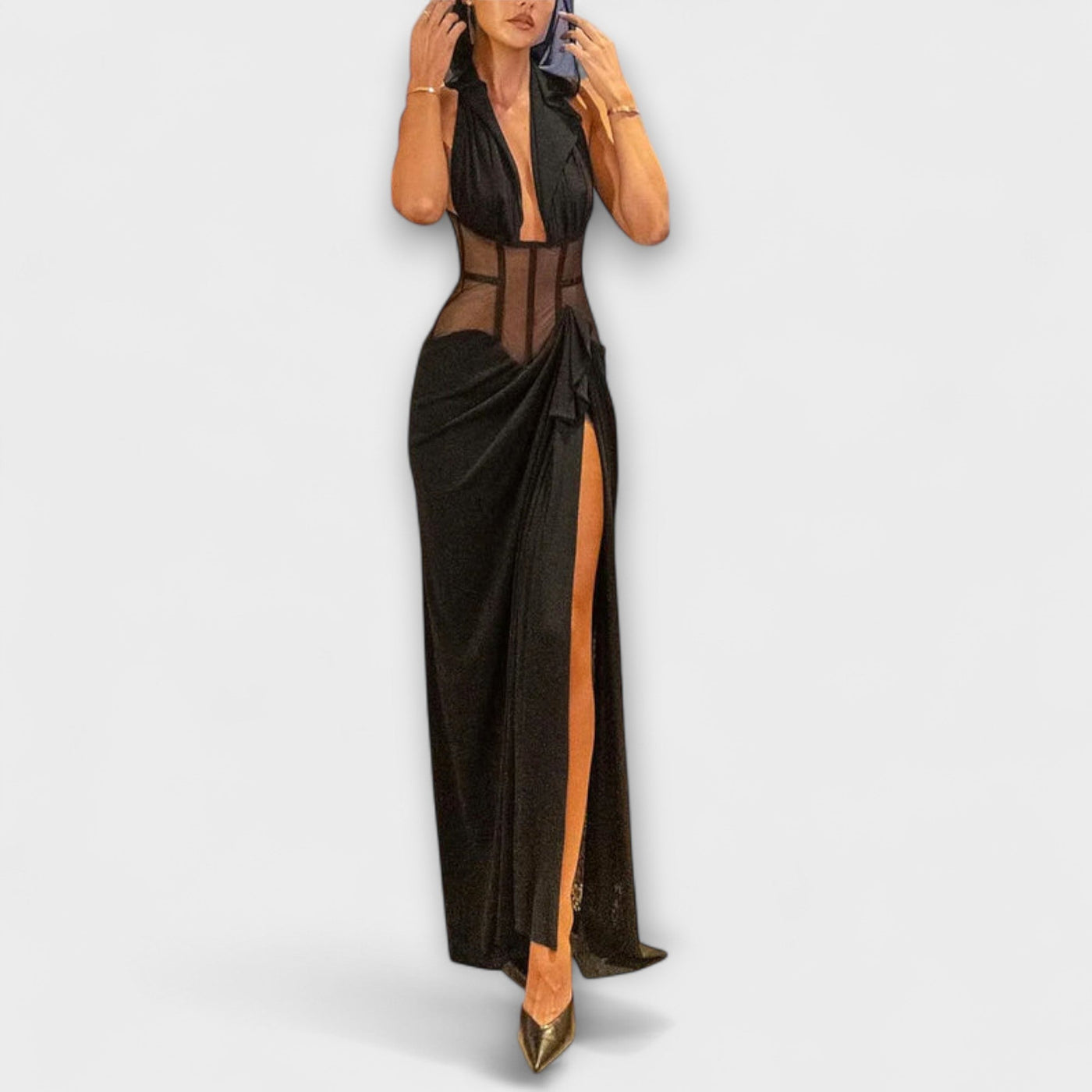 Stelline – Elegantes Maxikleid