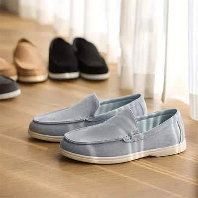 Suede Loafers