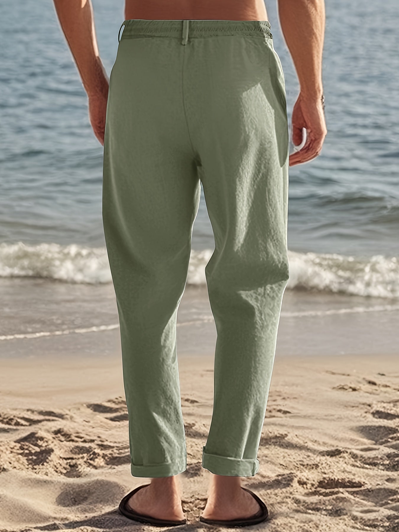 Struktur & Stil – Leichte Leinenhose