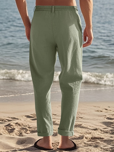 Struktur & Stil – Leichte Leinenhose