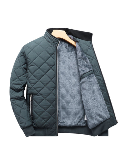 Stijlvolle Fleece Voering Winter Jacke Für Herren | Perfekt für Outdoor-Aktivitäten