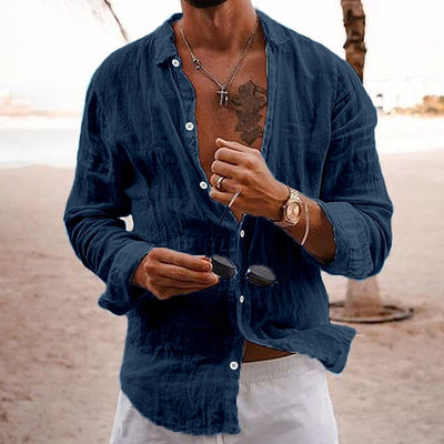 Strandhemd Madrid Herren