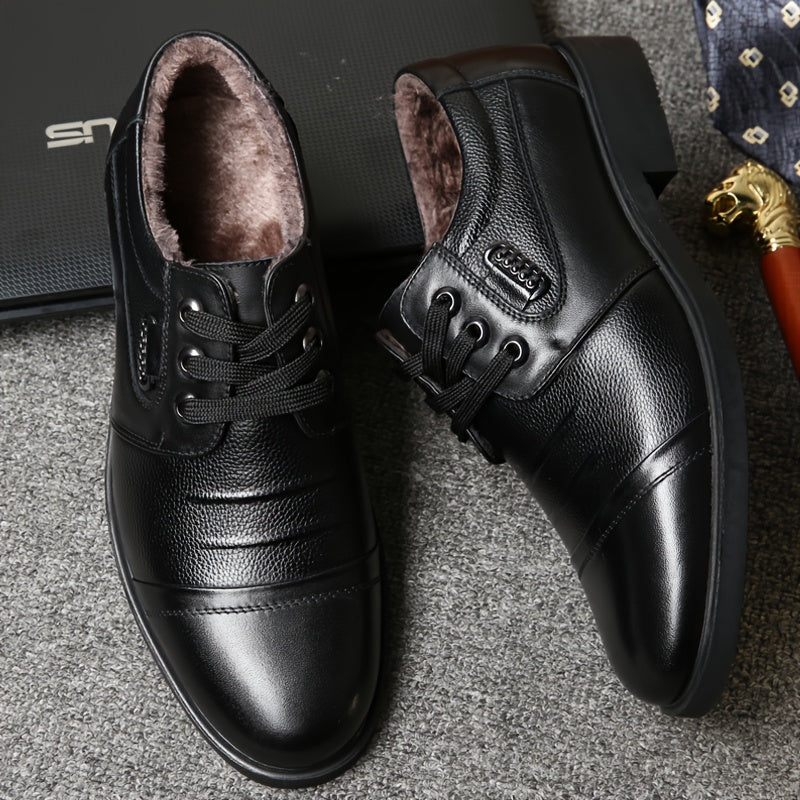 Winterschuhe Herren | Schnürschuhe Mit Gefüttertem Inneren