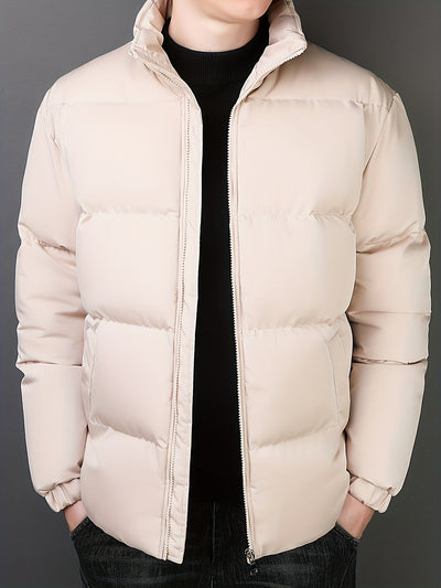 Stilvolle Gepolsterte Lässige Winterjacke Für Herren | Perfekt für den Alltag