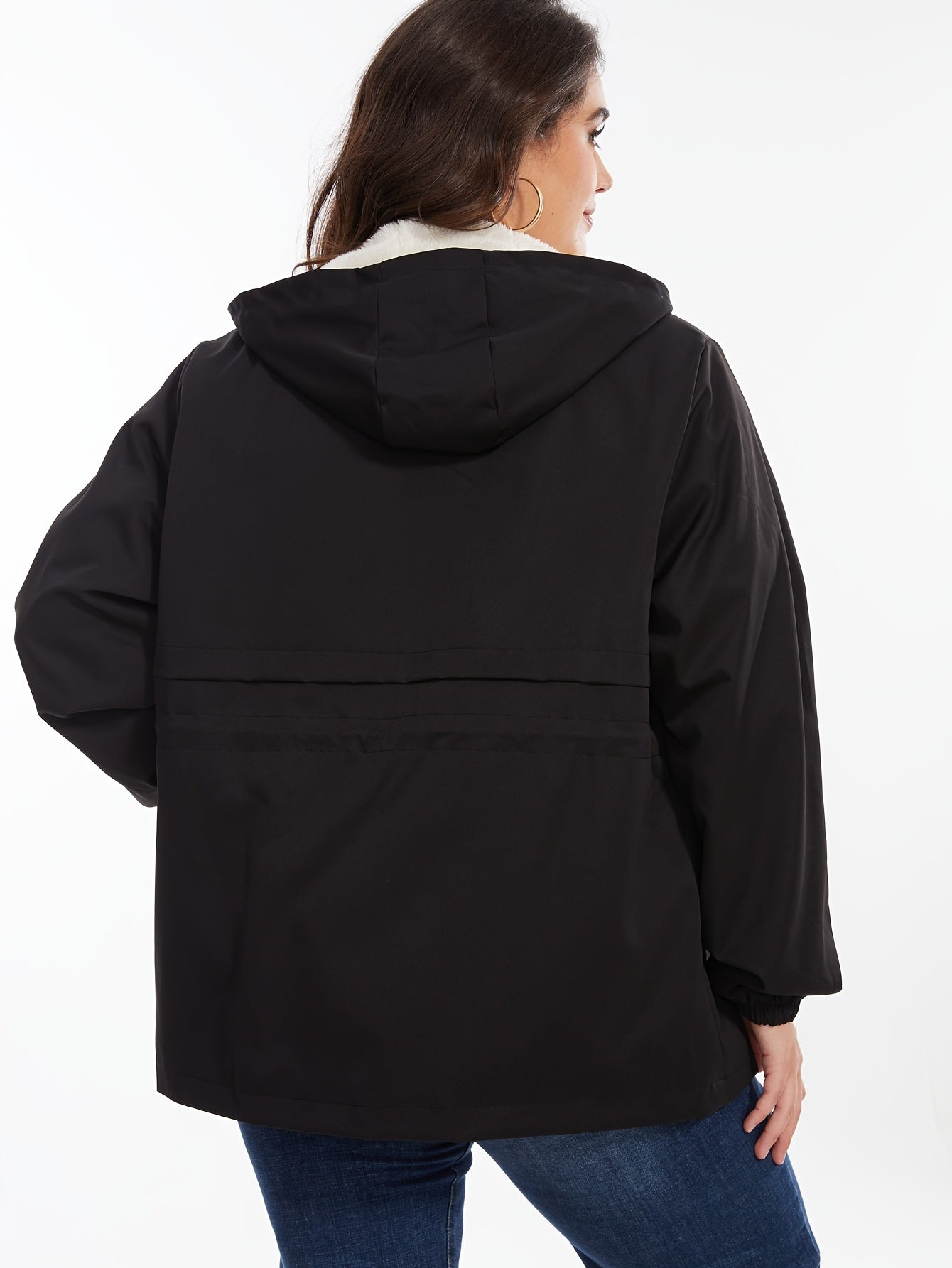 Elegante Warme Parka Winterjacke mit Kapuze für Damen | Ideal für Winter