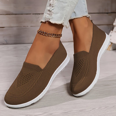 Elegante Gestrickte Unisex-Sneaker für Damen | Perfekt für Alltag