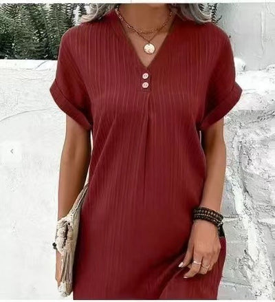 Tavina | Luftiges Freize Kleid