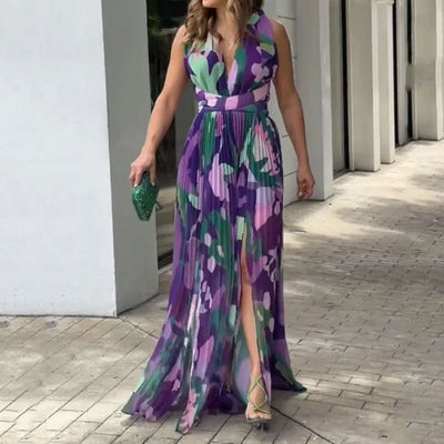Vicenta - Stilvolles Druckkleid Mode Damen