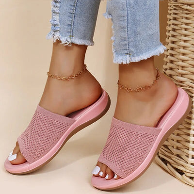 Wendy - Bequeme Pantoffel Sandalen für Drinnen & Draußen