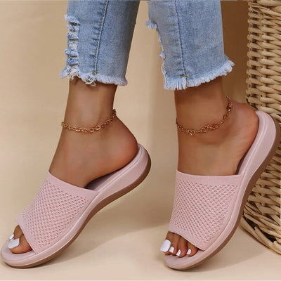 Wendy - Bequeme Pantoffel Sandalen für Drinnen & Draußen
