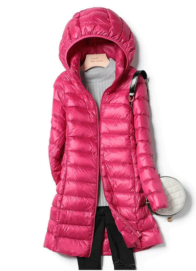 Stilvolle Lange Parkajacke Für Damen | Perfekt für Outdoor-Aktivitäten