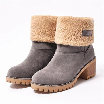 Bequeme Winter Stiefel Mit Baumwolle Für Damen | Perfekt für Outdoor-Aktivitäten