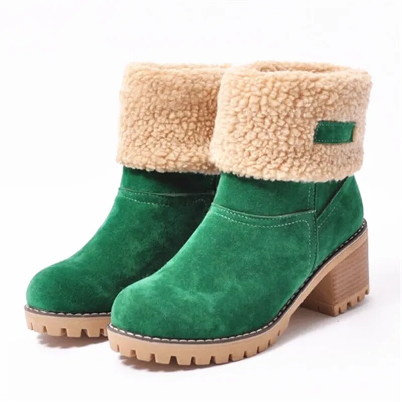 Bequeme Winter Stiefel Mit Baumwolle Für Damen | Perfekt für Outdoor-Aktivitäten