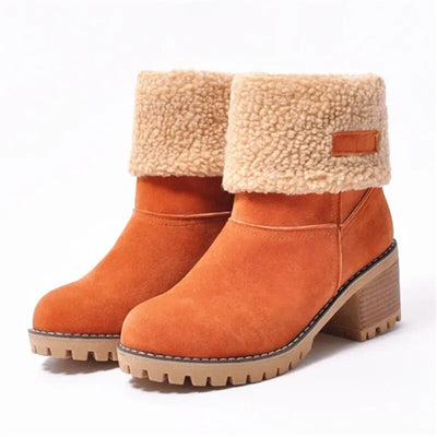 Bequeme Winter Stiefel Mit Baumwolle Für Damen | Perfekt für Outdoor-Aktivitäten