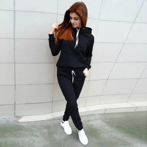 Eleganter Retro-bequemer Trainings- & Jogginganzug für Damen | Perfekt für Casual Days