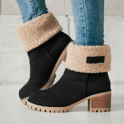 Bequeme Winter Stiefel Mit Baumwolle Für Damen | Perfekt für Outdoor-Aktivitäten