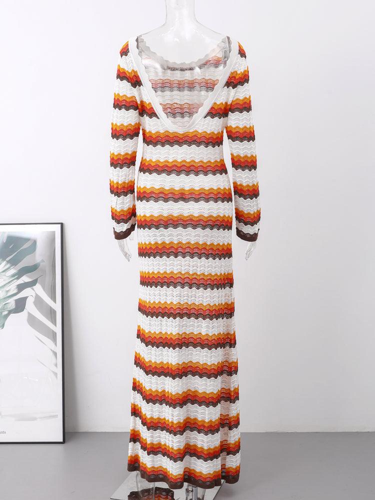 Sophie | Elegantes Gestreiftes Bodycon-Kleid