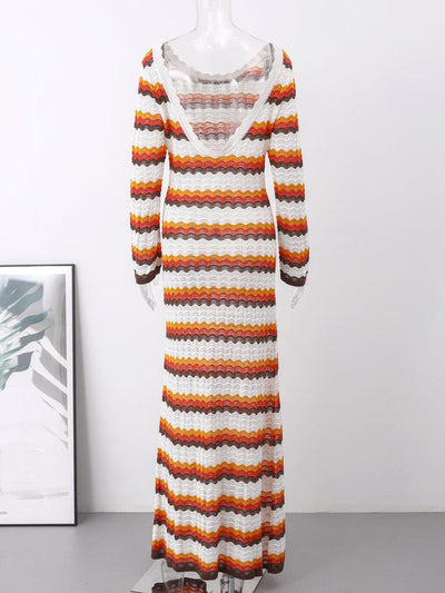 Sophie | Elegantes Gestreiftes Bodycon-Kleid